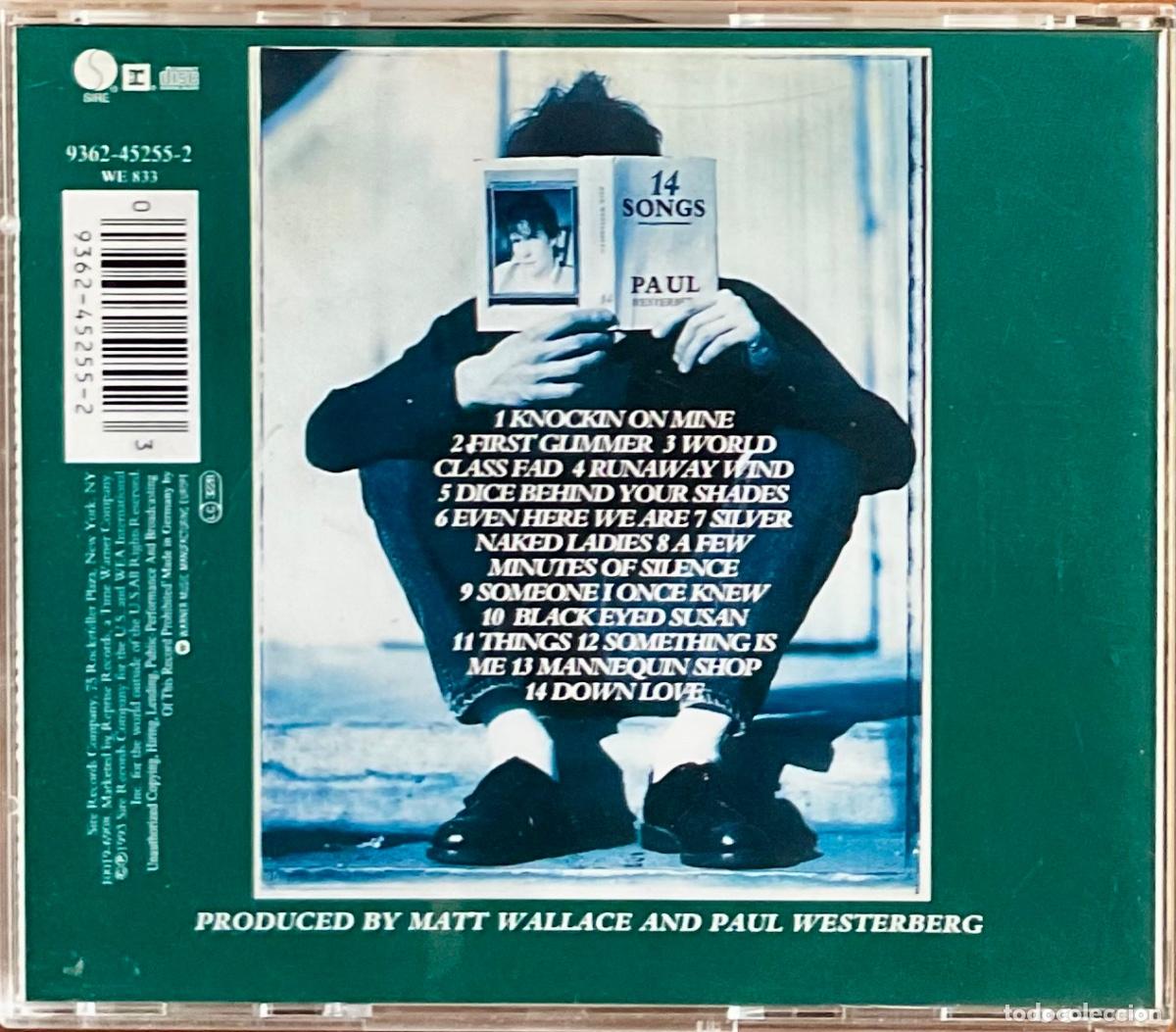 CDs de m&uacute;sica: PAUL WESTERBERG - 14 SONGS - Foto 2