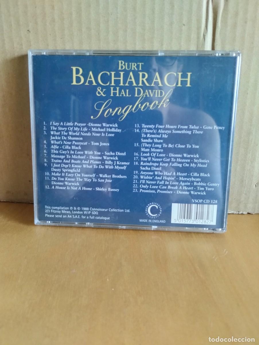 CDs de m&uacute;sica: BURT BACHARACH & HAL DAVID ---- SONGBOOK - Foto 2