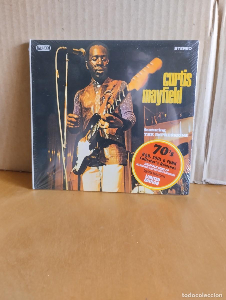 CDs de m&uacute;sica: CURTIS MAYFIELD ----- FEATURING THE IMPRESSIONS