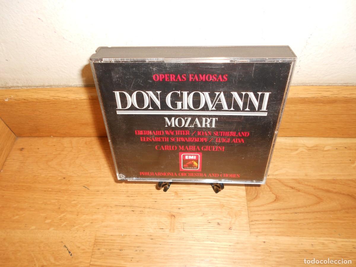 CDs de m&uacute;sica: DON GIOVANNI de MOZART - EMI - 3 CDs - 1&euro;y+