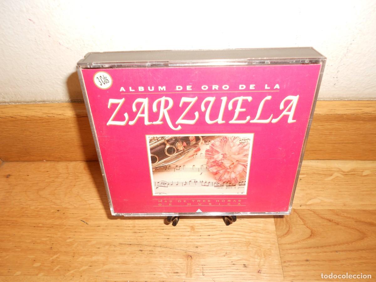 CDs de m&uacute;sica: ALBUM de OROR de la ZARZUELA - 3 CDs - 1&euro;y+