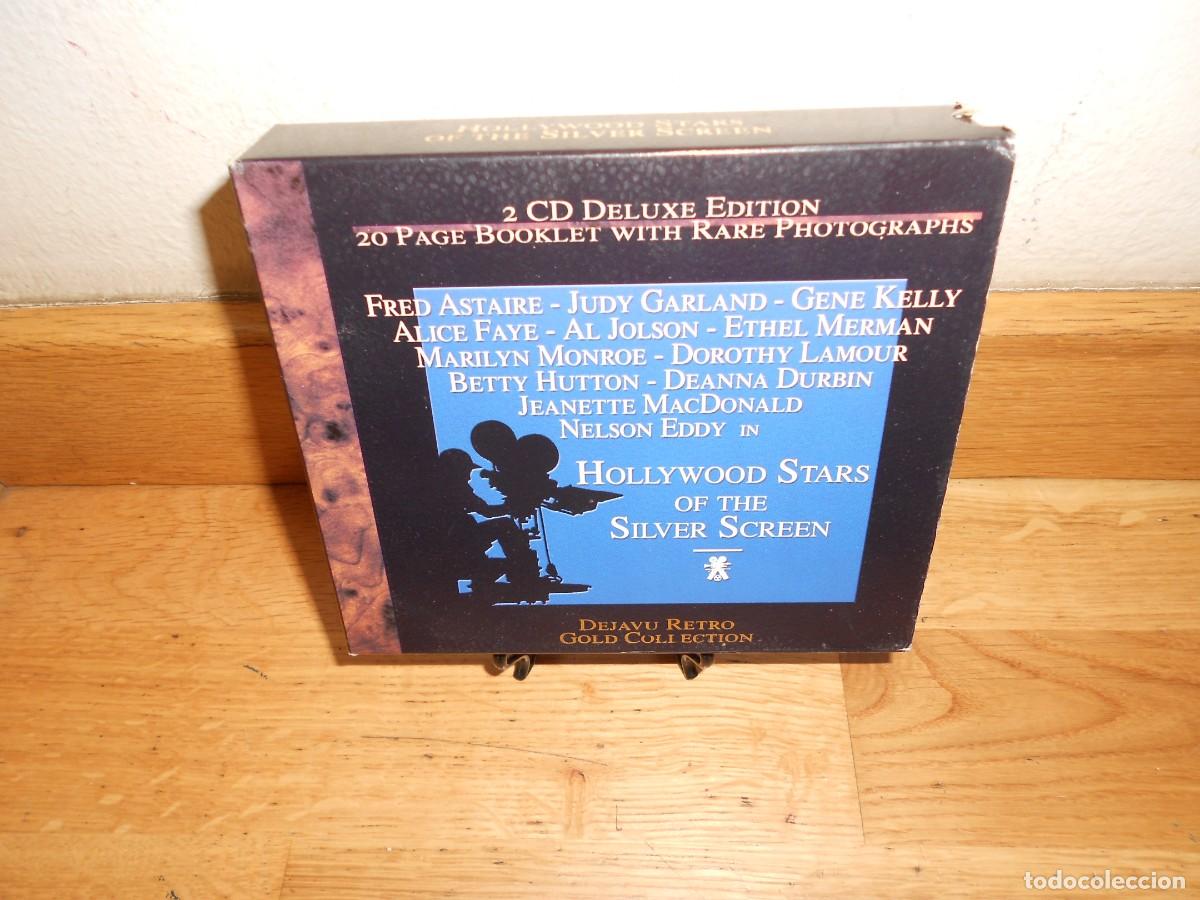 CDs de m&uacute;sica: HOLLYWOOD STARS of THE SILVER SCREEN ( FRED ASTAIRE / JUDY GARLAND / etc ... ) - 2 CDs - 1&euro;y+