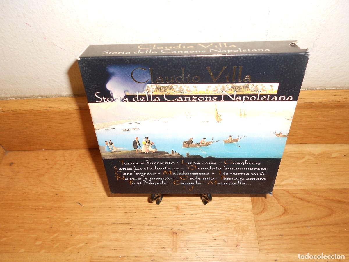 Musik-CDs: CLAUDIO VILLA : HISTORIA de la CANCION NAPOLITANA / STORIA della CANZONE NAPOLETANA - 2 CDs - 1&euro;y+