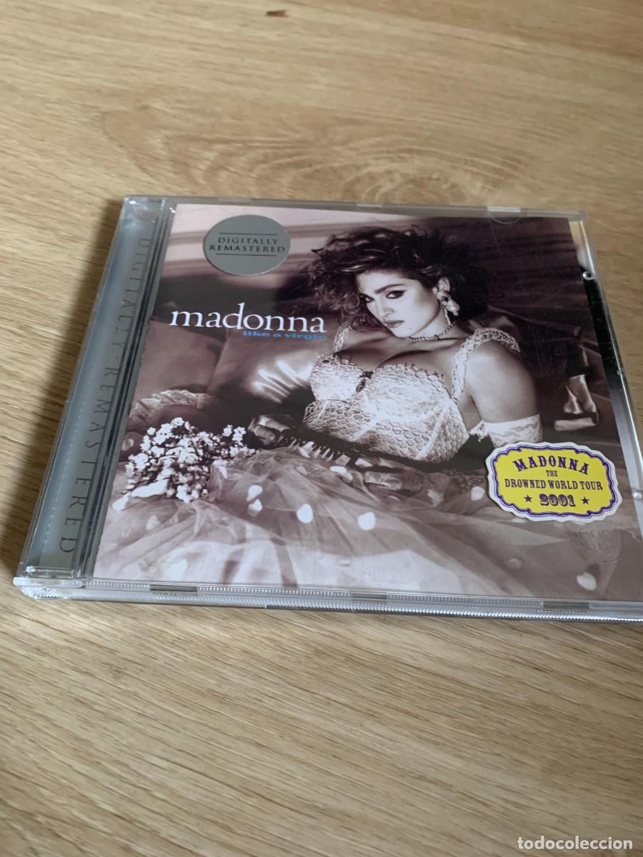 CDs de m&uacute;sica: CD. MADONNA. LIKE A VIRGIN. LIBRILLO. BUEN ESTADO. PEDIDO MINIMO 10 EUROS.