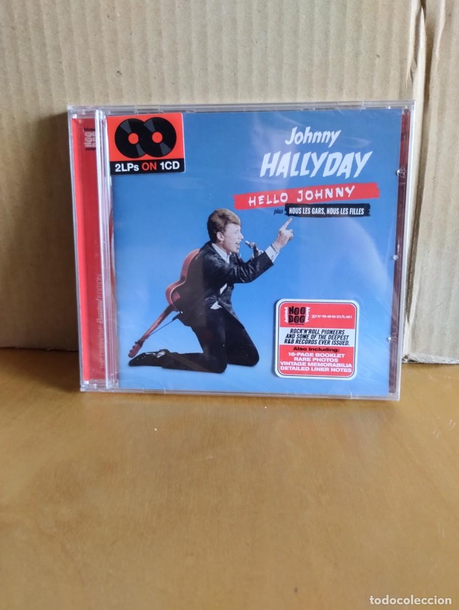 CDs de m&uacute;sica: JOHNNY HALLYDAY --- HELLO JOHNNY- NOUS LES GARS,NOUS LES FILLES