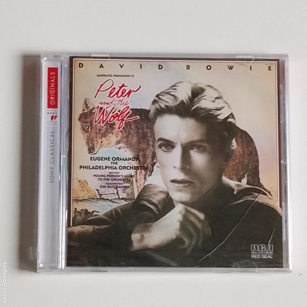 CDs de m&uacute;sica: David Bowie Narrates Prokofiev.Britten. Tchaikovsky-Peter And The Wolf (CD RCA) RE clasico 1978