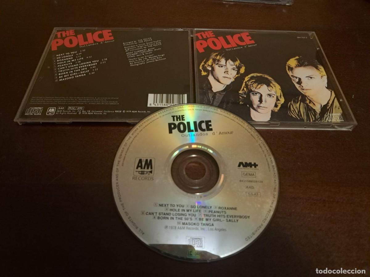 CDs de m&uacute;sica: THE POLICE - CD - OUTLANDOS D'AMOUR - STING - ANDY SUMMER - STEWART COPELAND - SERIE EL PAIS