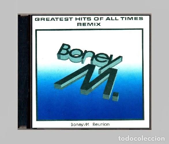 CDs de m&uacute;sica: �G474 - BONEY M. GREATEST HITS OF ALL TIME. REMIX. RECOPILATORIO. CD.
