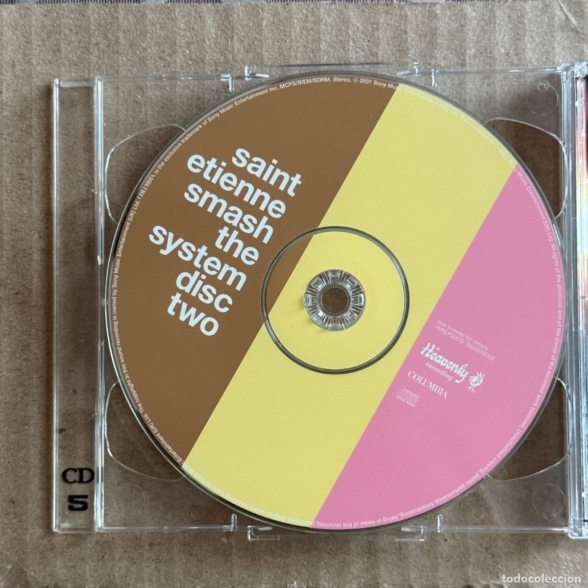 CDs de m&uacute;sica: Saint Etienne &rdquo;Smash the System&rdquo; 2CD - Foto 5