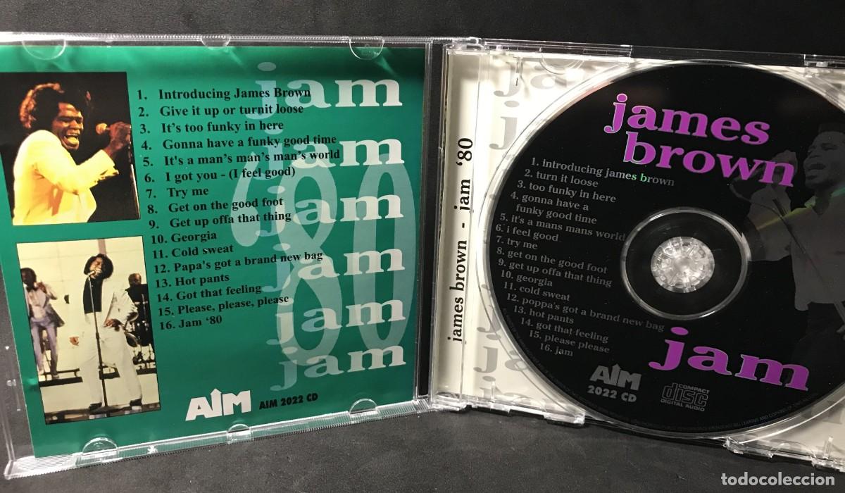 CDs de m&uacute;sica: James Brown Jam 80 - CD - AIM - Foto 3