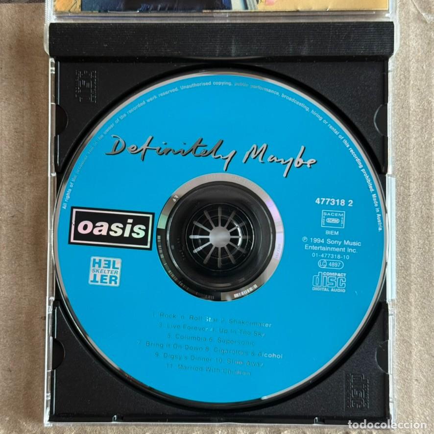 CDs de m&uacute;sica: Oasis. &rdquo;Definitely Maybe&rdquo; CD Edici&oacute;n 1994 - Foto 3