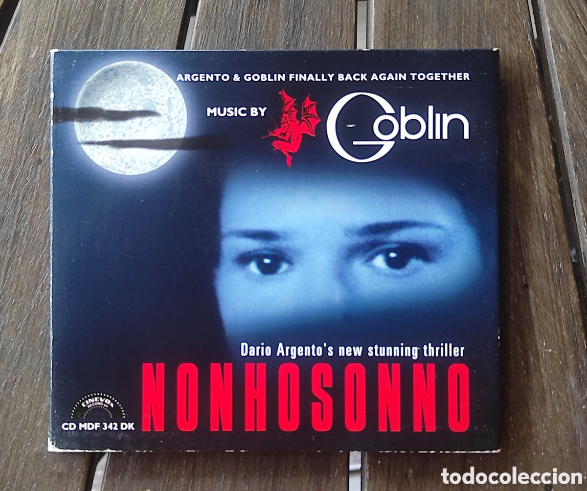 CDs de m&uacute;sica: Goblin - Non Ho Sonno BSO (Dario Argento)