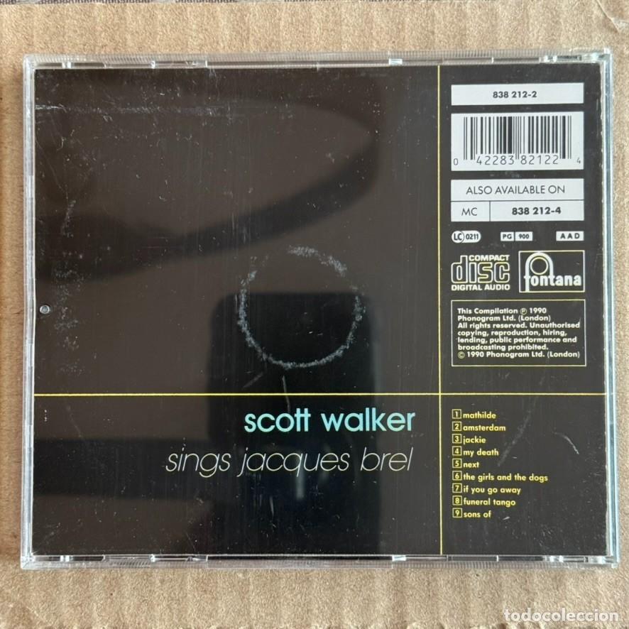 CDs de m&uacute;sica: Scott Walker &rdquo;Sings Jacques Brel&rdquo; CD - Foto 2