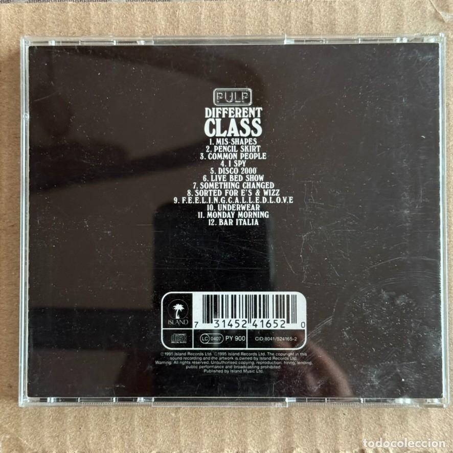 CDs de m&uacute;sica: Pulp &rdquo;Different Class&rdquo; CD Ed 1995 - Foto 2