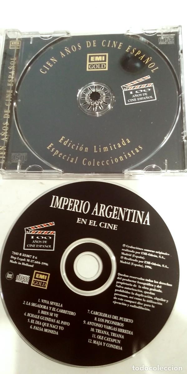 CDs de m&uacute;sica: Imperio Argentina en el cine - Foto 2