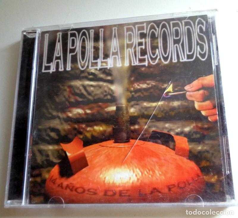 CDs de m&uacute;sica: CD - LA POLLA RECORDS - 14 A&Ntilde;OS DE LA POLLA - PUNK - EVARISTO - OIHUKA 1998