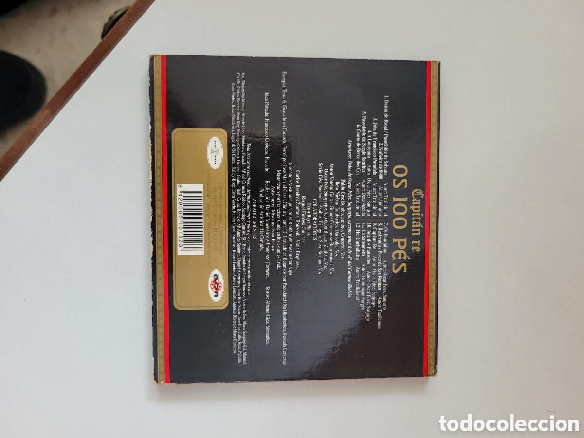 CDs de m&uacute;sica: Os cenp&eacute;s Capitan Re CD Digipak - Foto 2