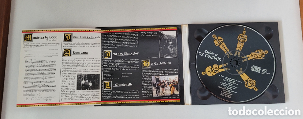 CDs de m&uacute;sica: Os cenp&eacute;s Capitan Re CD Digipak - Foto 5
