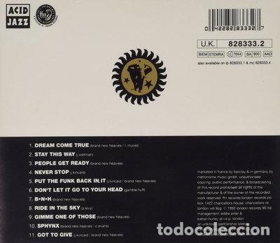 CDs de m&uacute;sica: The Brand New Heavies- 0042282833327