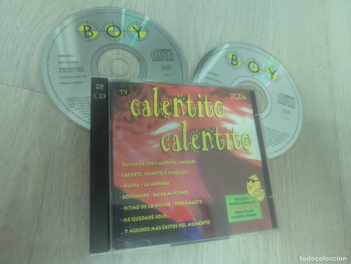 CDs de m&uacute;sica: CALENTITO CALENTITO - VARIOS INTERPRETES ..2 CD&acute;S - INCLUYE DANZA DE LOS LIMONES - 1996 - BOY