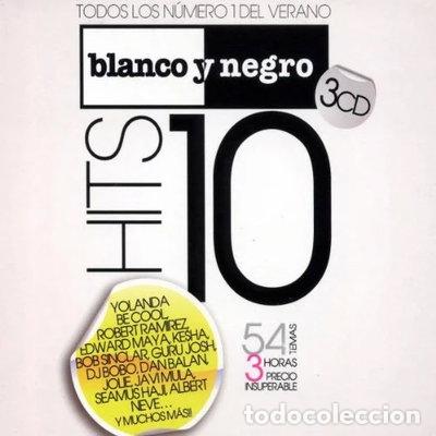 CDs de m&uacute;sica: Blanco Y Negro Hits 2010- 8421597061809