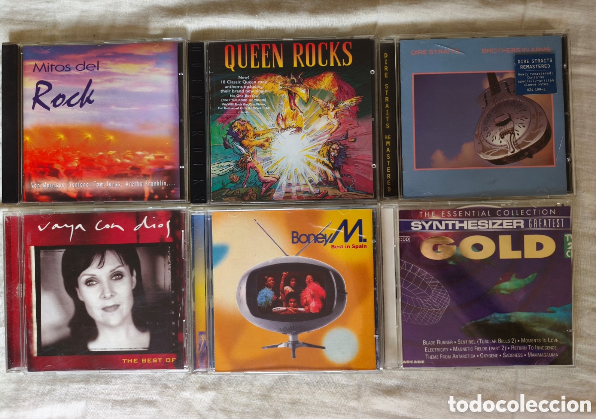 CDs de m&uacute;sica: Lote Discos. Elige a la carta. Originales y muy nuevos. Pedido minimo 25&euro;