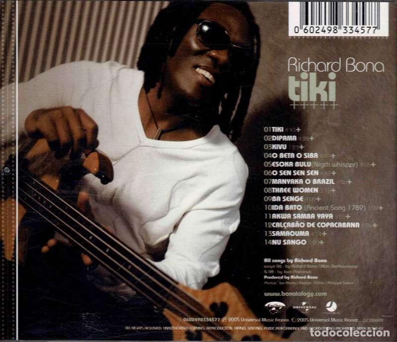 CDs de m&uacute;sica: Richard Bona - Tiki. CD - Foto 2