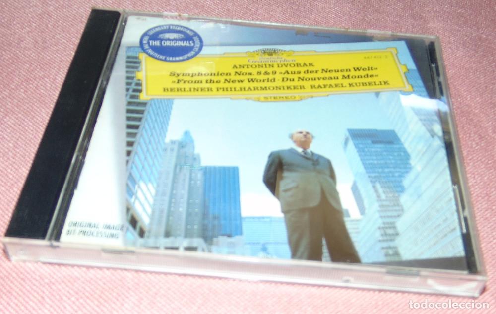 CDs de m&uacute;sica: DVORAK - SYMPHONIE N&ordm; 8 OP. 88 - SYMPHONIE N&ordm;9 OP. 95 - BERLINER PHILHARMONIKER - KUBELIK - CD ALBUM