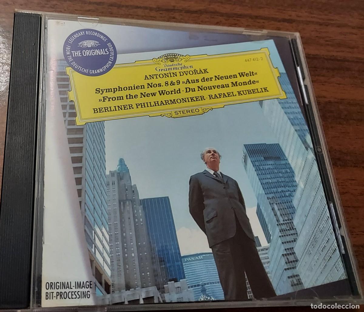 CDs de m&uacute;sica: DVORAK - SYMPHONIE N&ordm; 8 OP. 88 - SYMPHONIE N&ordm;9 OP. 95 - BERLINER PHILHARMONIKER - KUBELIK - CD ALBUM