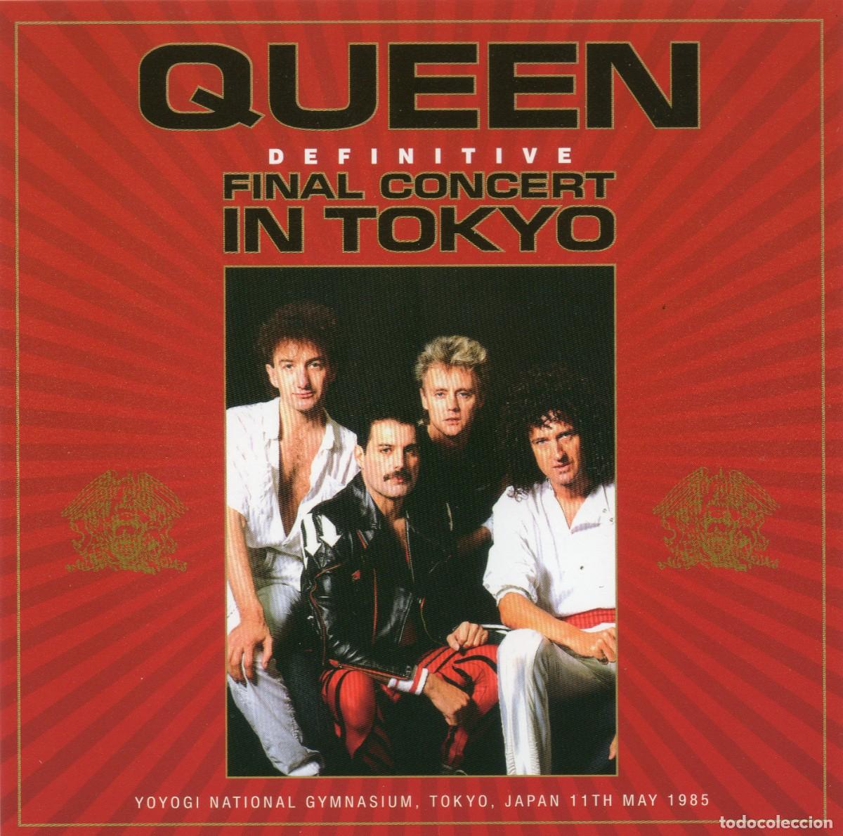 CDs de m&uacute;sica: QUEEN. THE DEFINITIVE FINAL CONCERT IN TOKYO. 2 CD.