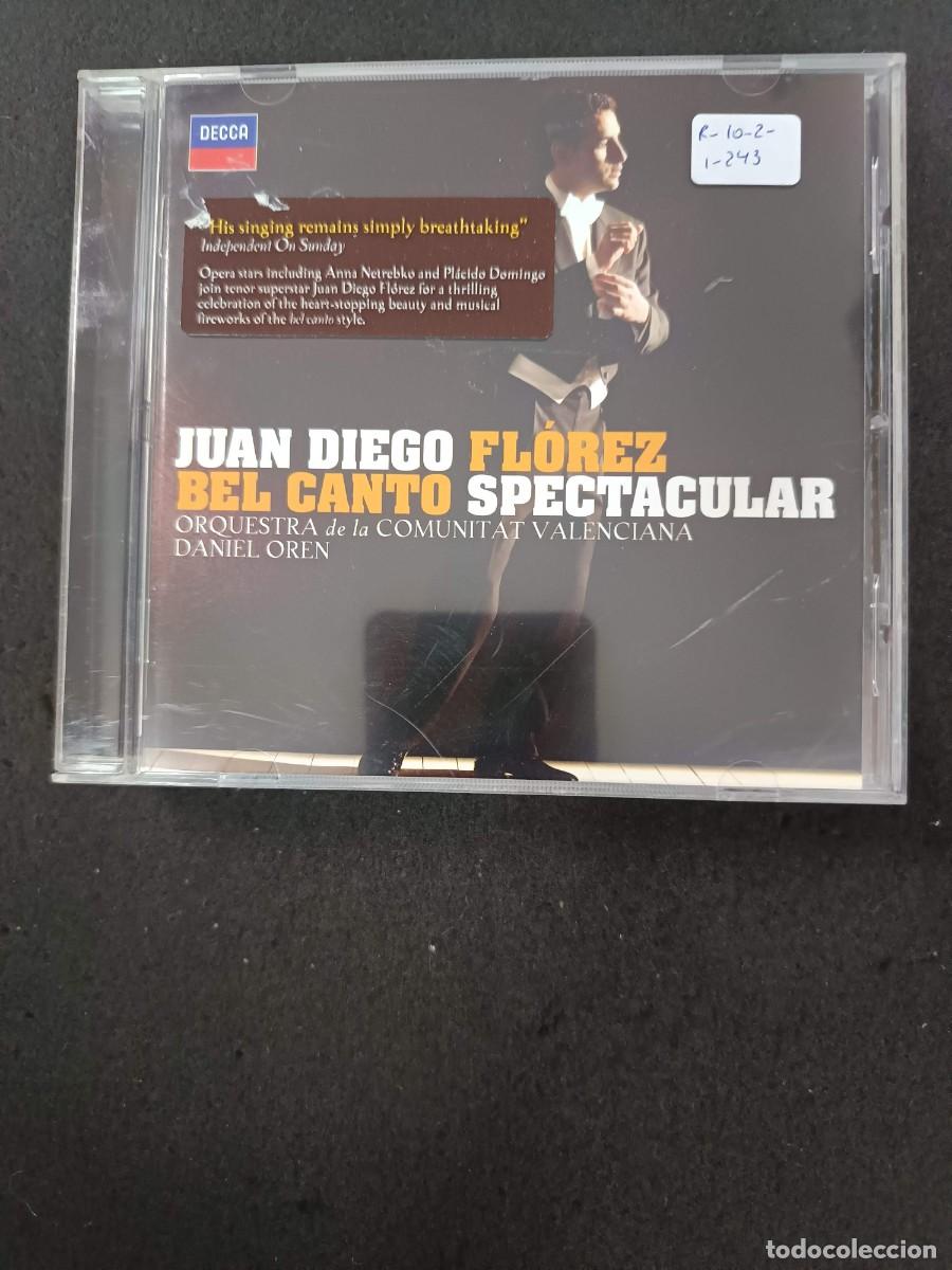 CDs de m&uacute;sica: JUAN DIEGO FLORES. BEL CANTO SPECTACULAR. DIR: DANIEL OREN. ORQUESTA DE LA COMUNITAT VALENCIANA