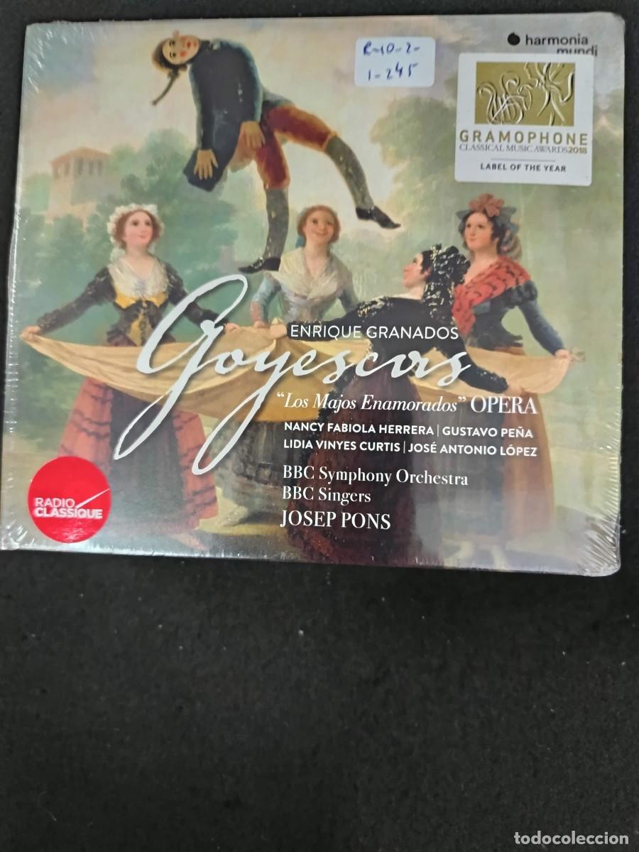 CDs de m&uacute;sica: GRANADOS: GOYESCAS. DIR: JOSEP PONS. BBC SYPHONY ORCHESTRA. BBC SINGERS