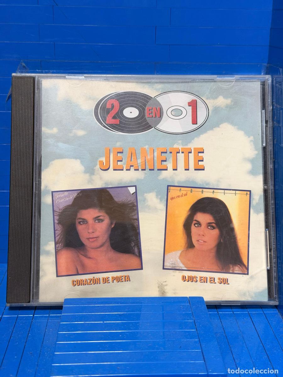 CDs de m&uacute;sica: CORAZ&Oacute;N DE POETA + OJOS EN EL SOL &ndash; JEANETTE &ndash; 1998 &ndash; CD