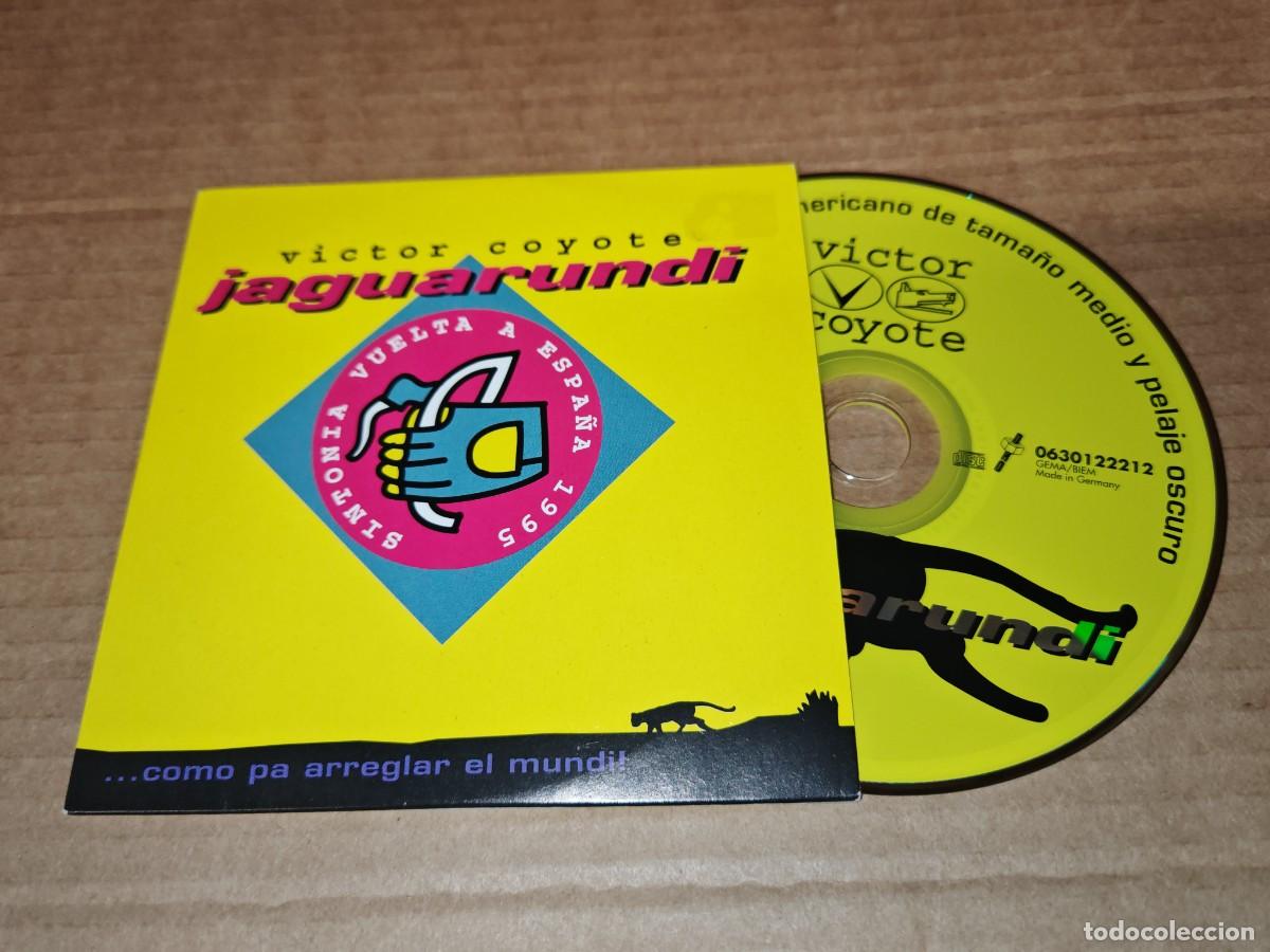 CDs de m&uacute;sica: VICTOR COYOTE Jaguarundi CD SINGLE PORTADA DE CARTON SINTONIA VUELTA CICLISTA 1995 3 TEMA REMIX