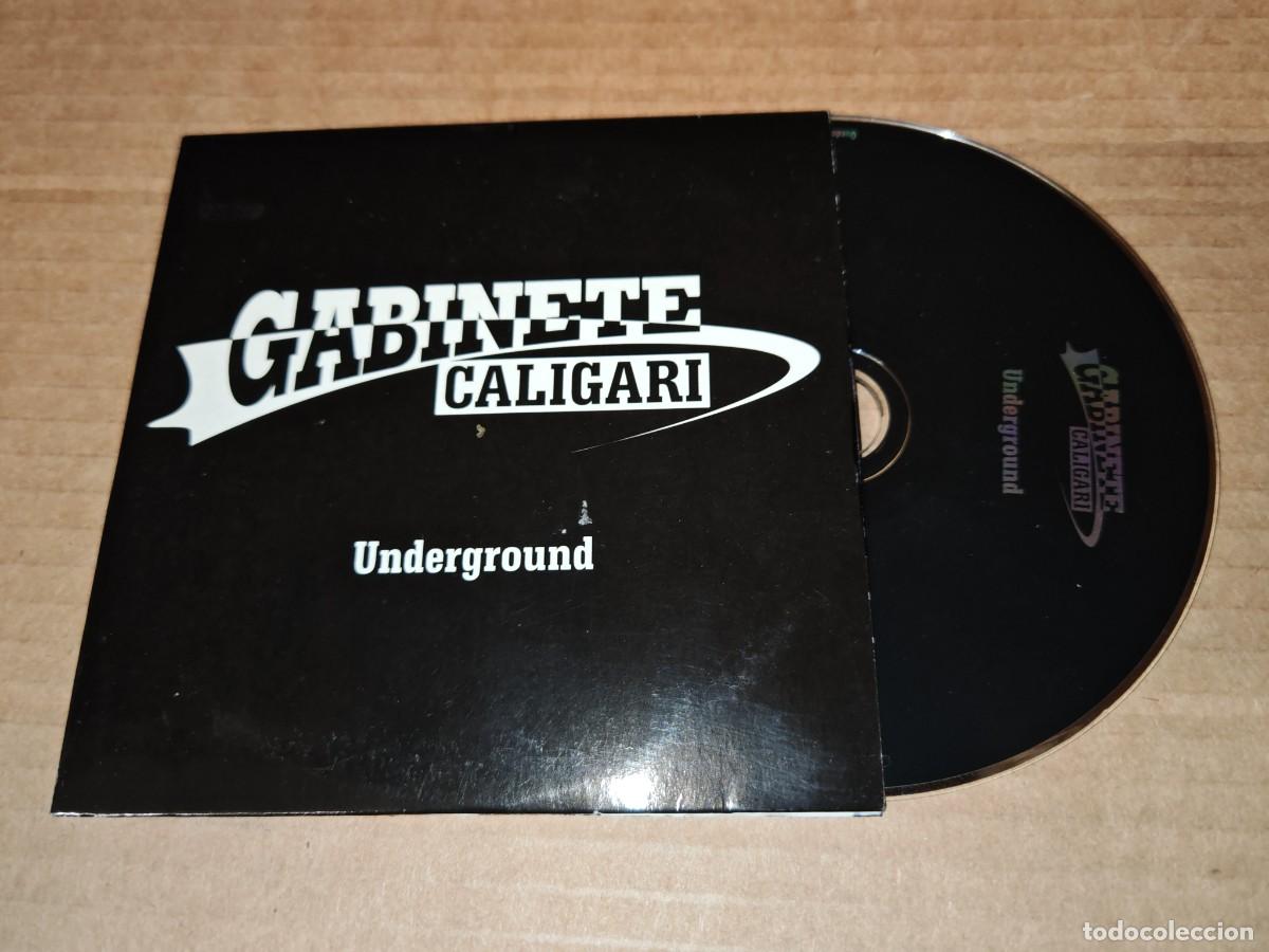 CDs de m&uacute;sica: GABINETE CALIGARI Underground CD SINGLE PROMOCIONAL CARTON A&Ntilde;O 1998 JAIME URRUTIA PANCHO VARONA
