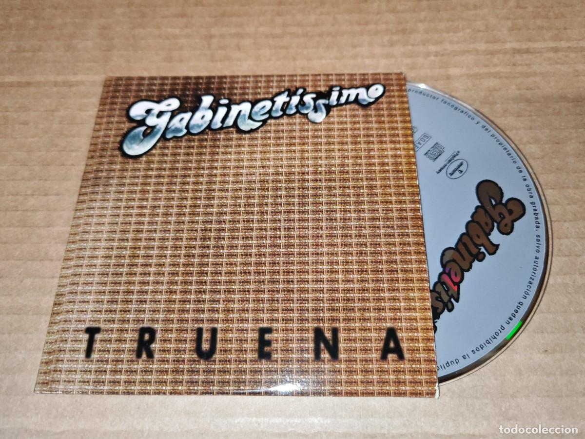 CDs de m&uacute;sica: GABINETE CALIGARI Truena CD SINGLE PROMOCIONAL PORTADA DE CARTON A&Ntilde;O 1995 JAIME URRUTIA