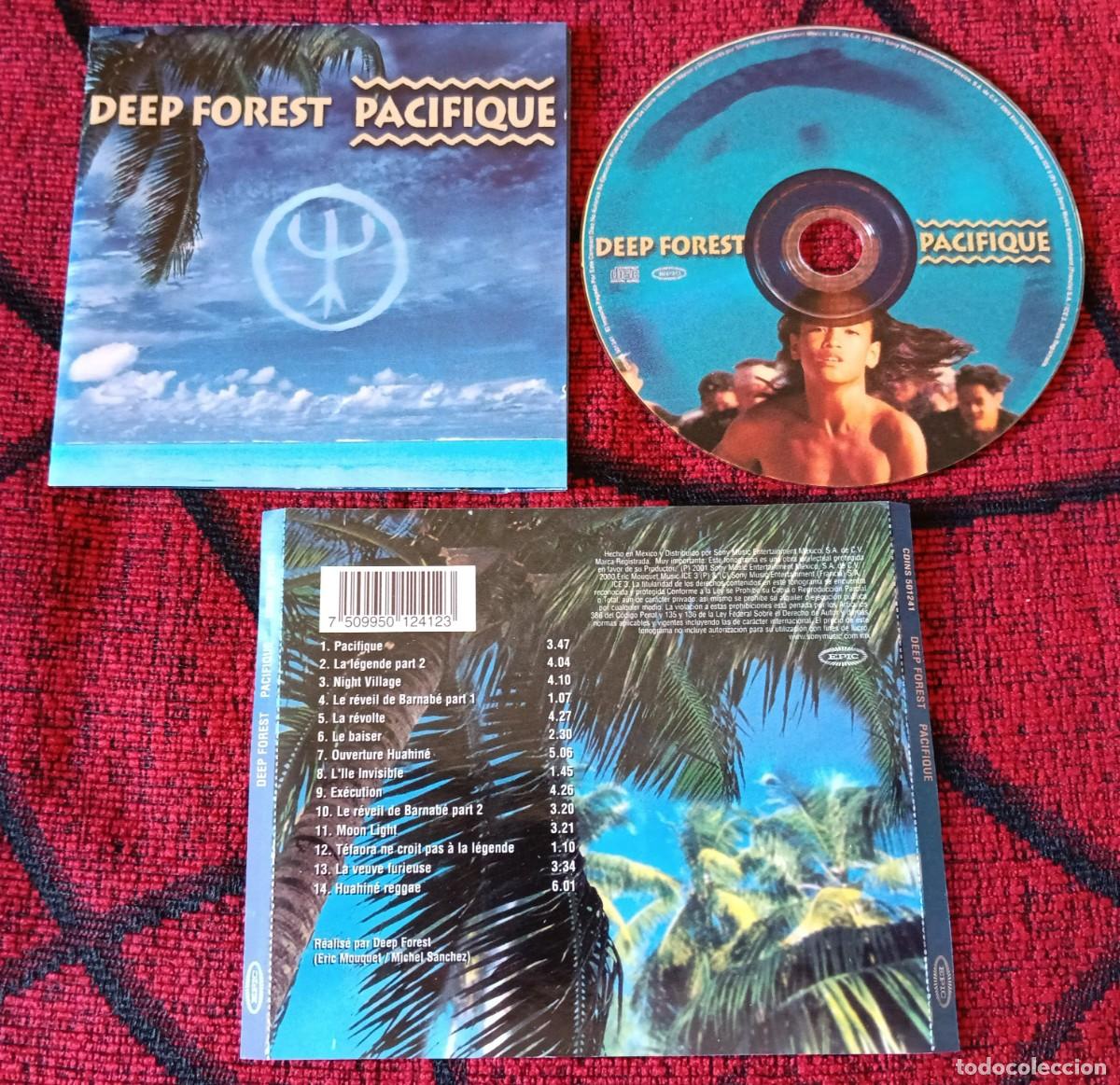 CDs de m&uacute;sica: DEEP FOREST ** Pacifique ** CD 2001 MEXICO