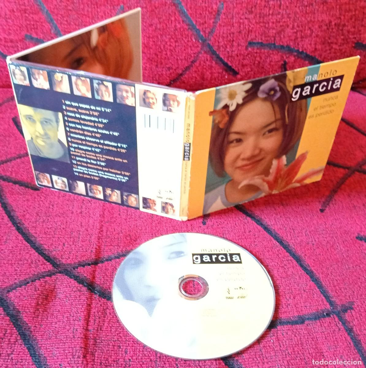 CDs de m&uacute;sica: MANOLO GARCIA **Nunca El Tiempo Es Perdido** CD 2001