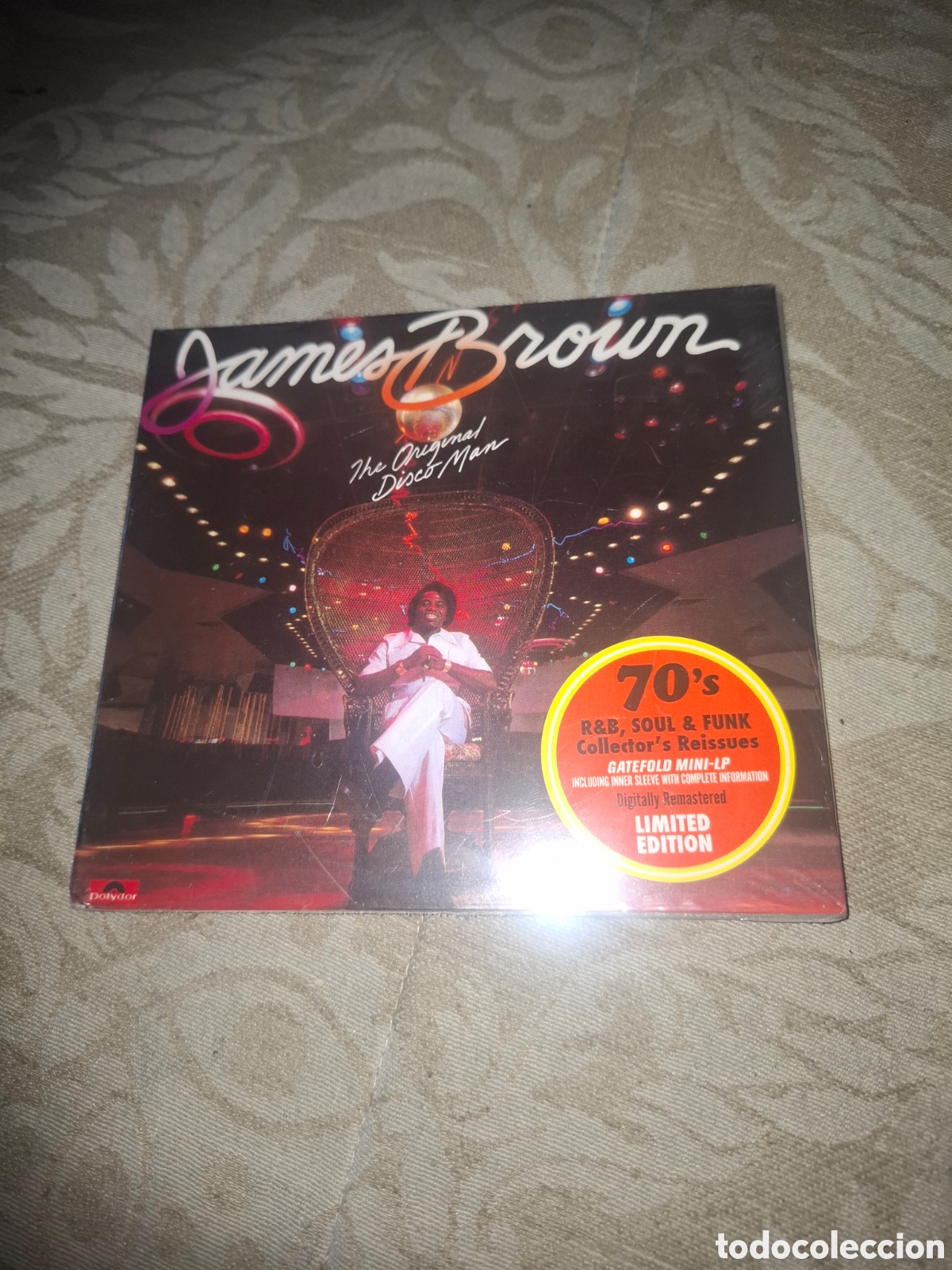 CDs de m&uacute;sica: James Brown. The Original Disco Man. Digipack