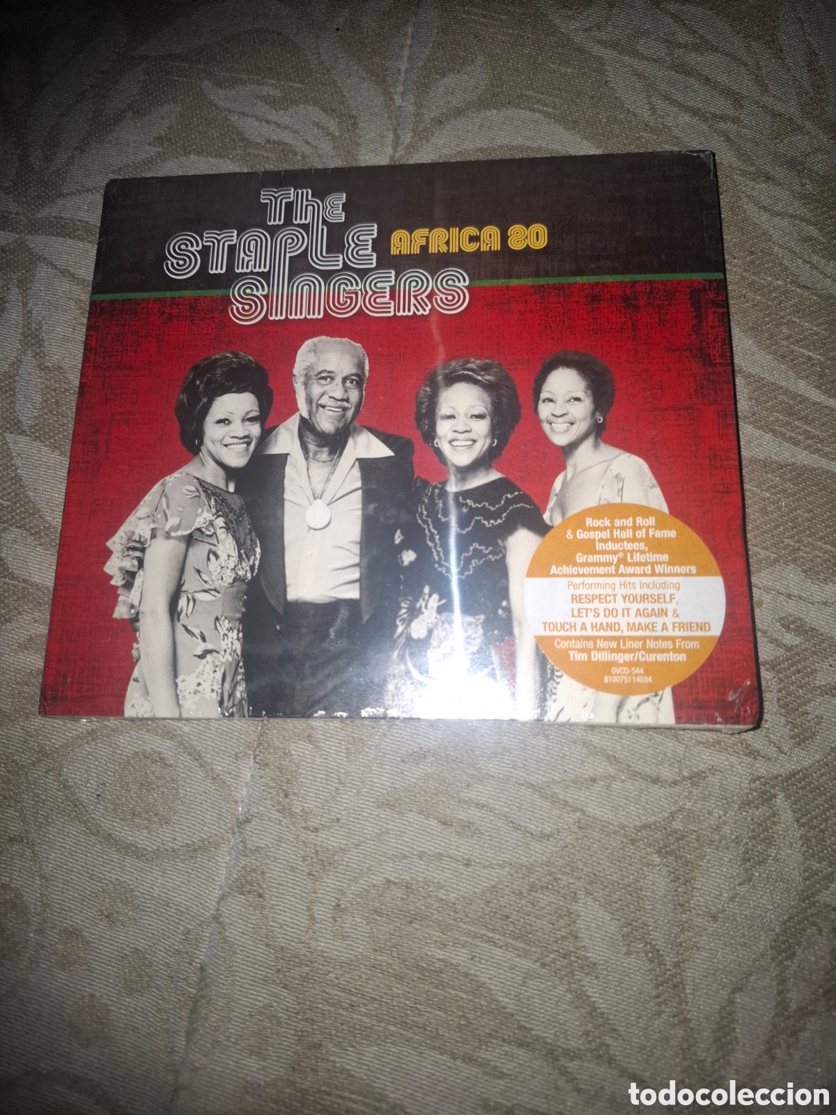 CDs de m&uacute;sica: The Staple Singers &Aacute;frica 80 directo digipack