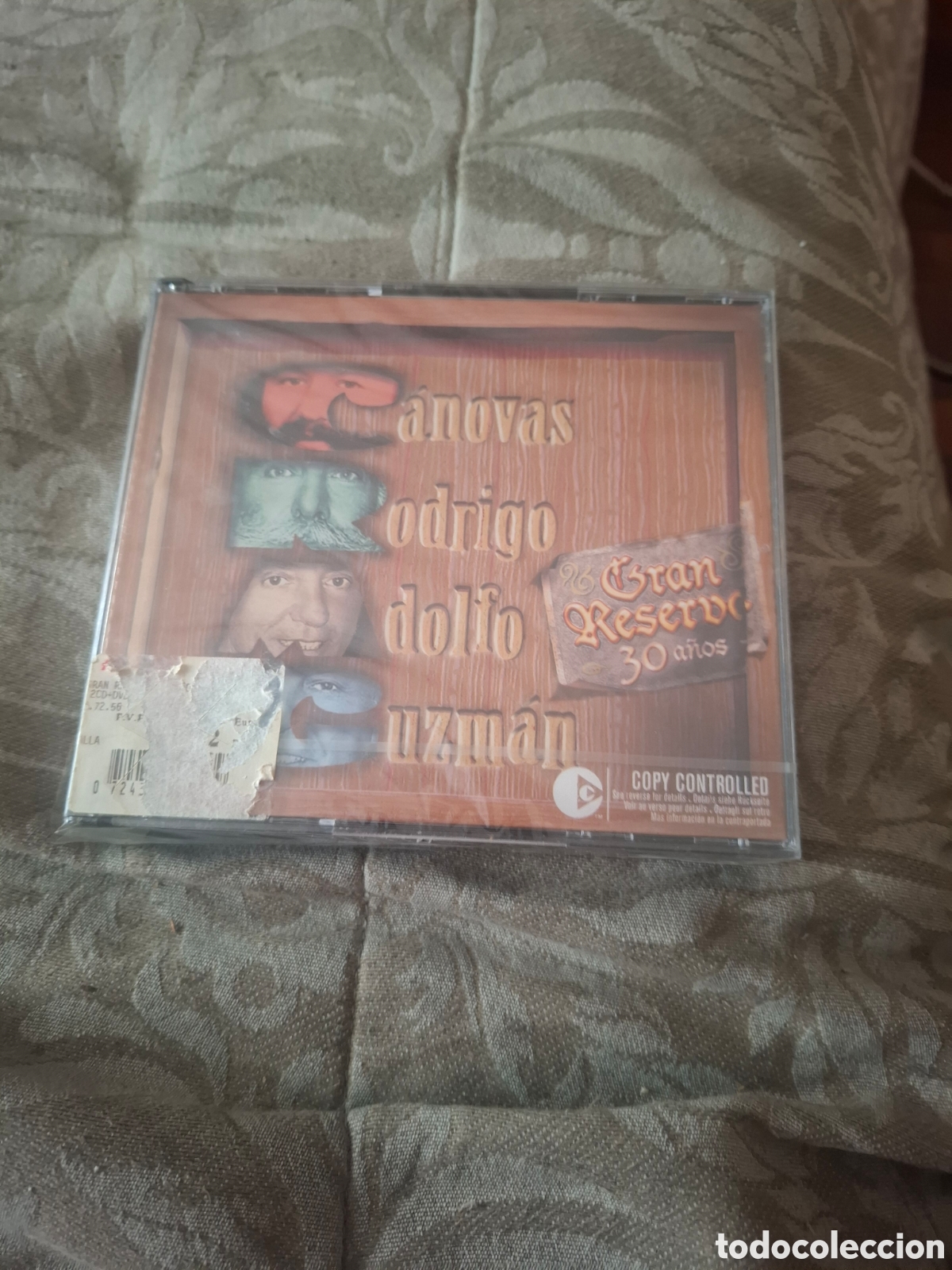 CDs de m&uacute;sica: Canovas, Rodrigo, Adolfo y Guzm&aacute;n gran reserva 30 a&ntilde;os 3 cd+dvd