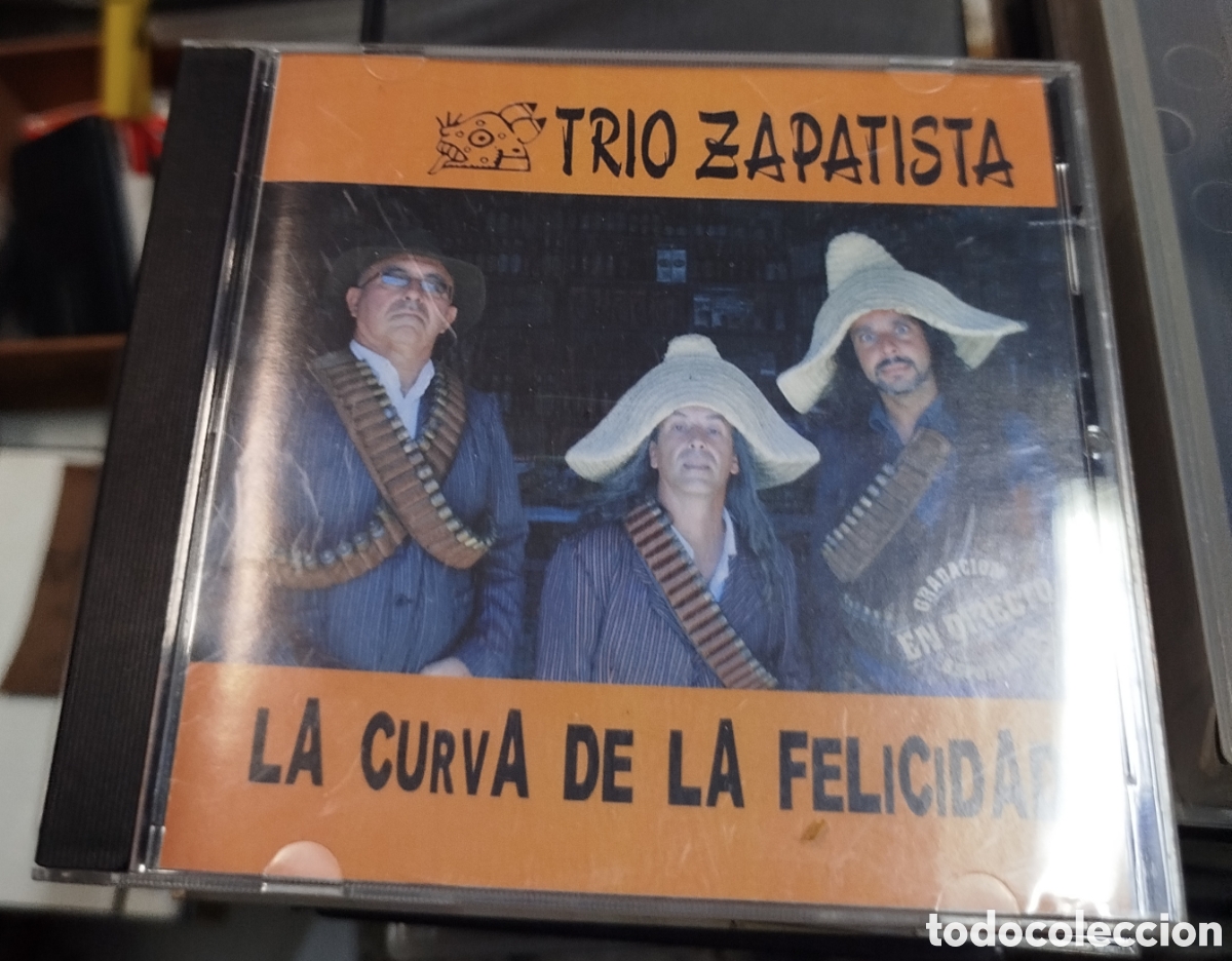 CDs de m&uacute;sica: El trio zapatista - La curva de la felicidad