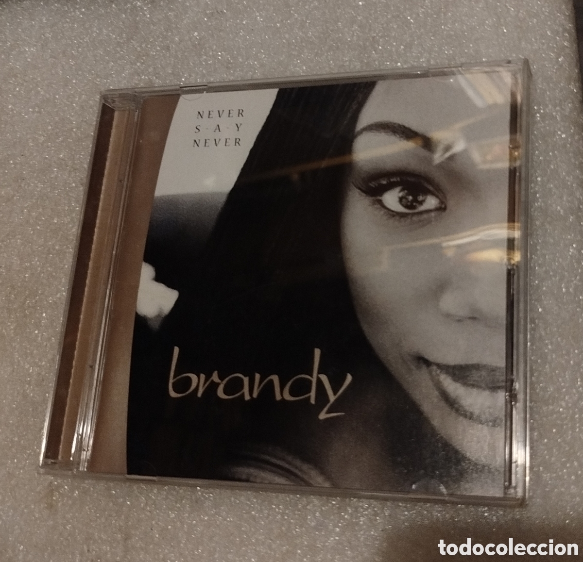 CDs de m&uacute;sica: Brandy - never say never