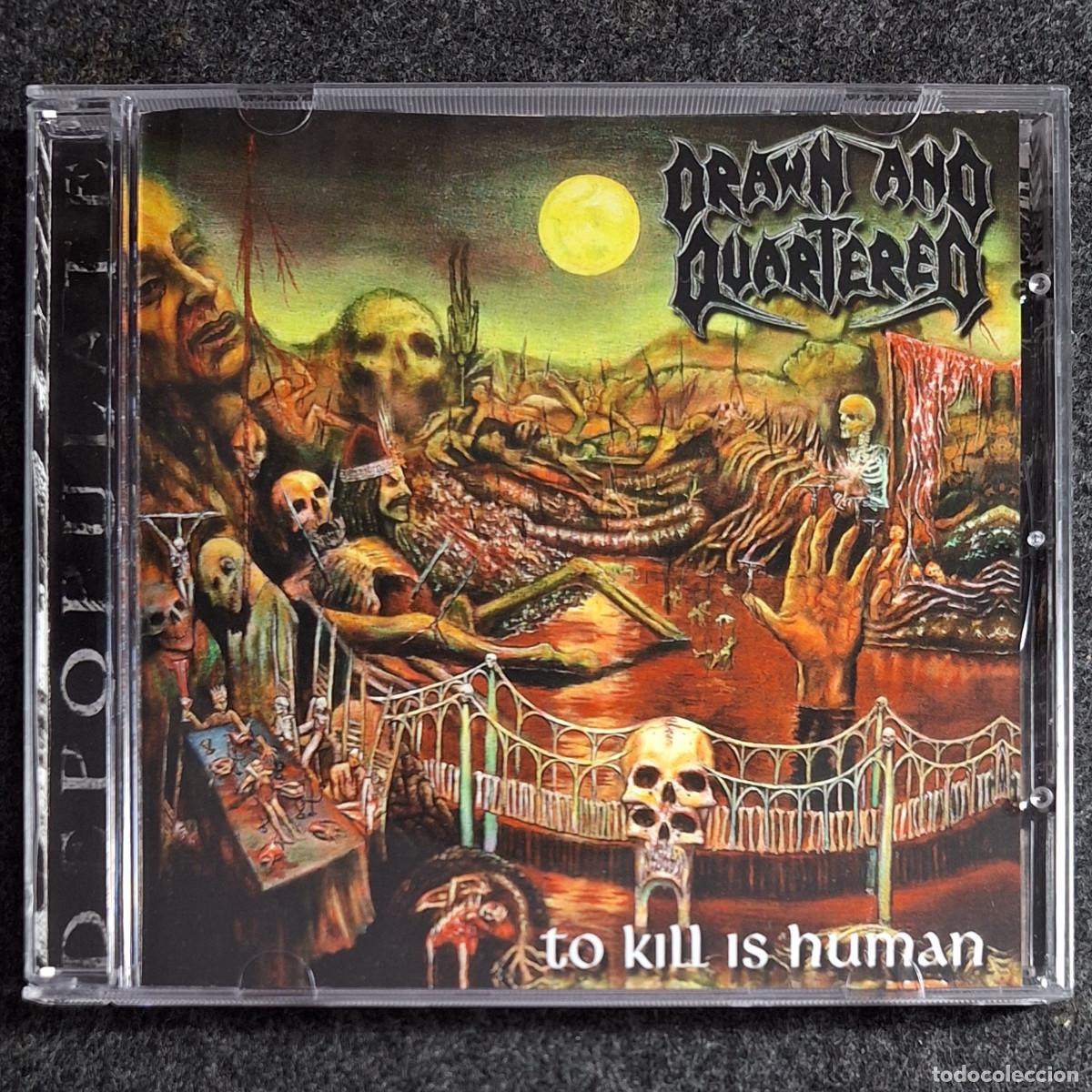 CDs de m&uacute;sica: Drawn And Quartered - To Kill Is Human - CD [Krucyator Productions, 2018] Death Metal