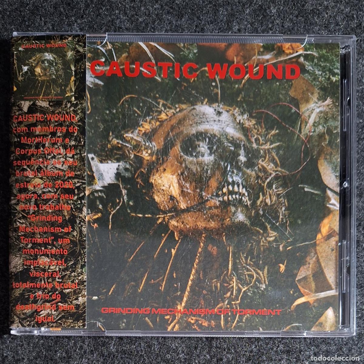 CDs de m&uacute;sica: Caustic Wound -Grinding Mechanism Of Torment - CD [Old Shadows, 2025] Grindcore Death Metal