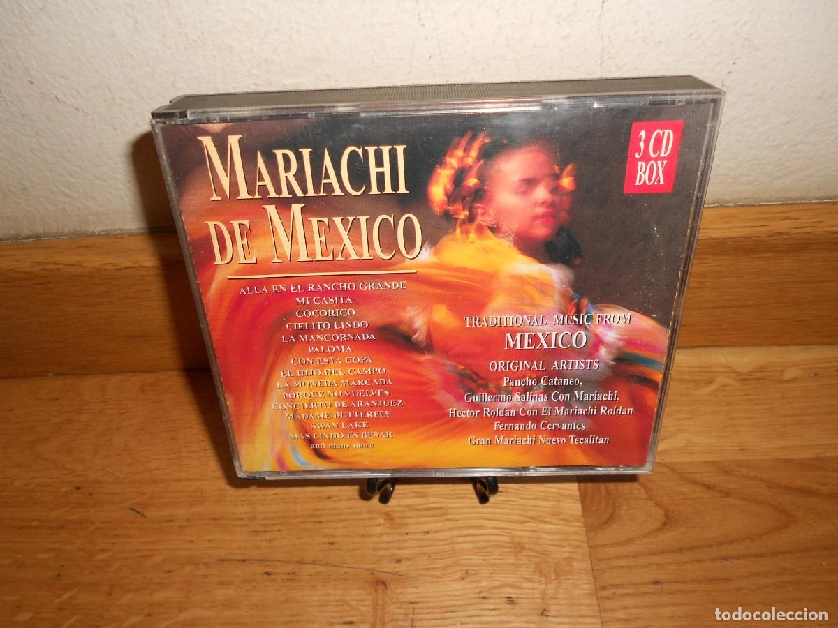 CDs de m&uacute;sica: MARIACHI de MEXICO - 3 CDs - 1&euro;y+