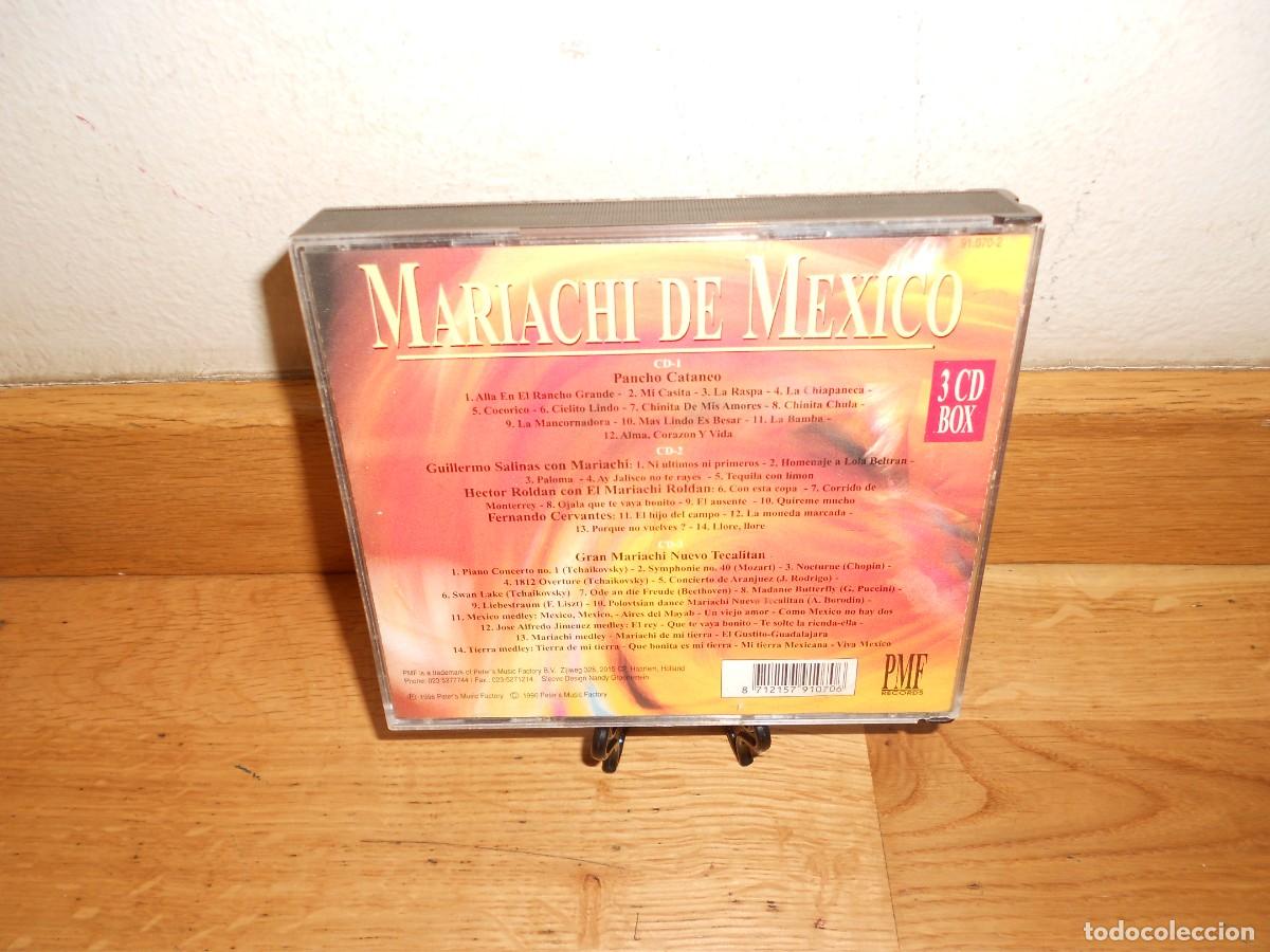 CDs de m&uacute;sica: MARIACHI de MEXICO - 3 CDs - 1&euro;y+ - Foto 2