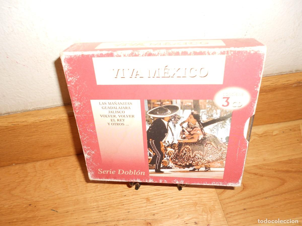 CDs de m&uacute;sica: VIVA MEXICO - 3 CDs - 1&euro;y+
