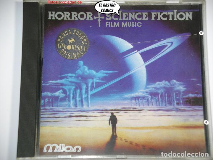 CDs de m&uacute;sica: Horror and Science Fiction Film Music, Zimmer, Donaggio&hellip;, CD Milan 1992, BSO, excelente estado
