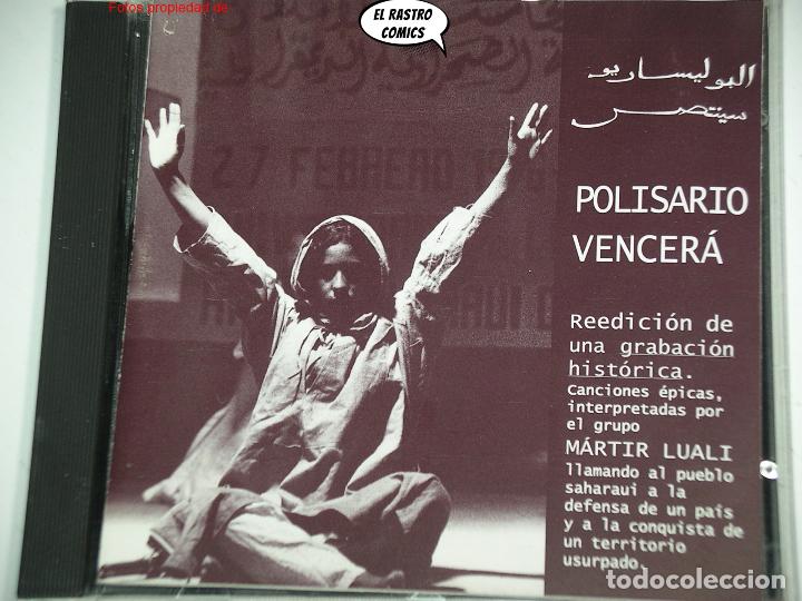 CDs de m&uacute;sica: Polisario Vencer&aacute;, M&aacute;rtir Luali, Canciones &Eacute;picas, S&aacute;hara, Pueblo Saharaui CD Nubenegra 1998